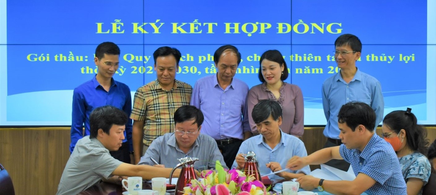 IWRP and Southern IWRP signs a contract with the Directorate of Water Resources to develop 