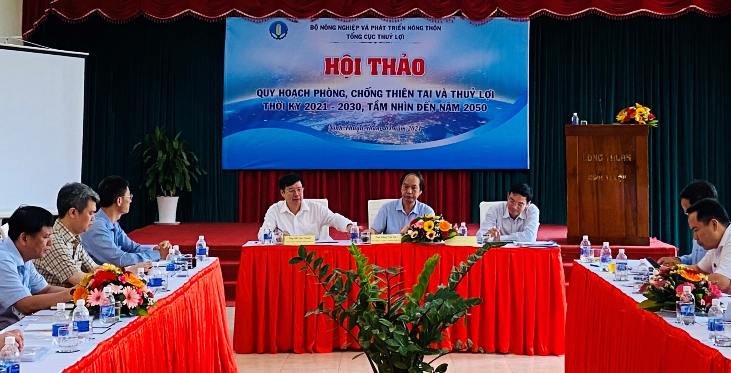 Consultation workshop on the implemented contents of the Master Plan on Hydraulic Works and Natural Disaster Prevention and Control for period 2021-2030 and vision to 2050