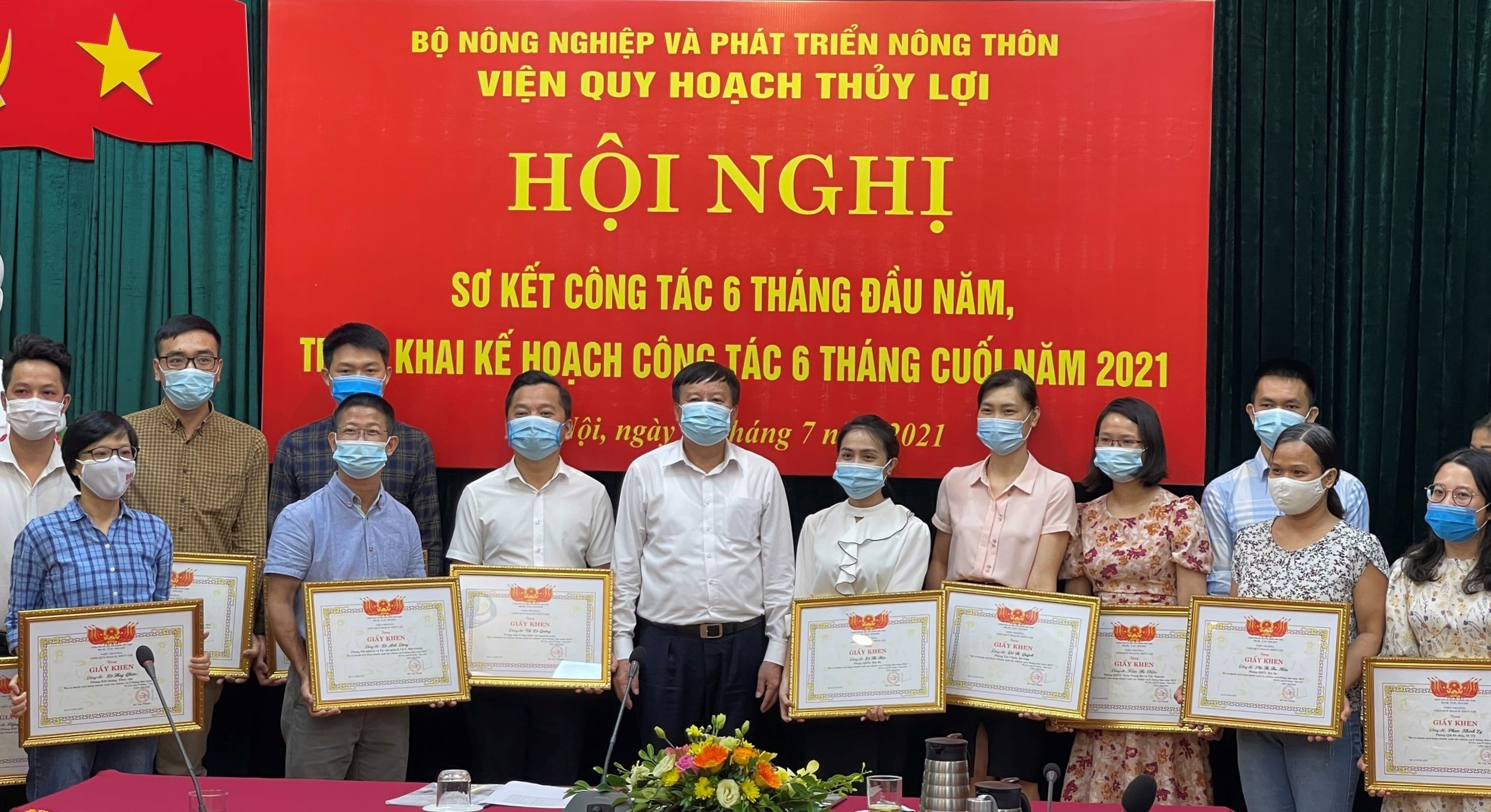 Compliments to the IWRP's staffs for their performance at the 2021 Midyear Review Meeting