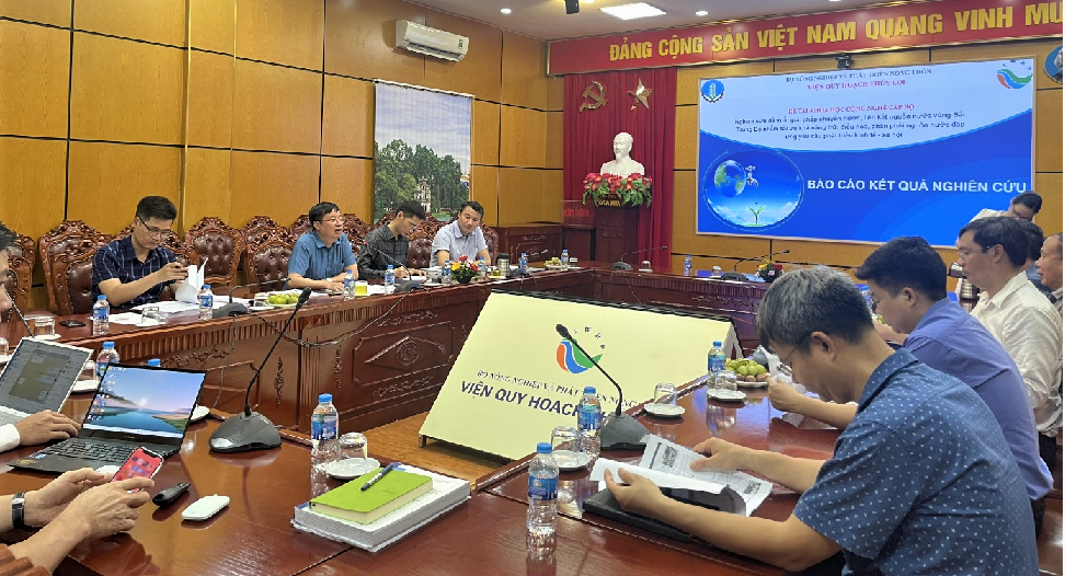 Proposing solutions for water diversion and water connection in the North Central Region in order to optimize the capacity of water storing, regulating and distributing to meet the requirements of socio-economic development