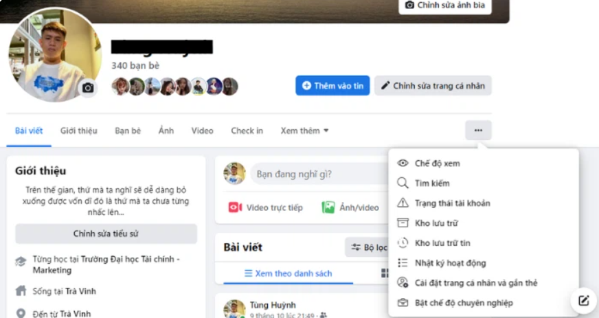 Hướng dẫn làm sao để ẩn tất cả bài viết trên facebook