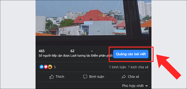 Quảng cáo bài viết