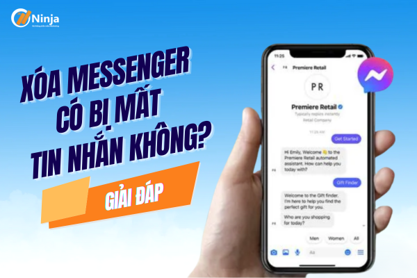 Xóa messenger có bị mất tin nhắn không? Giải đáp